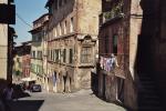 steile Strasse in Siena