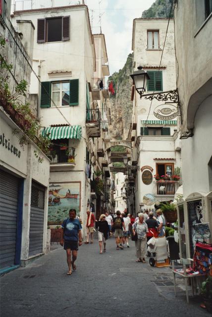 Gasse in Amalfi