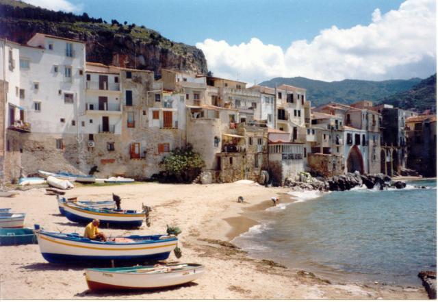 Cefalù, Strand