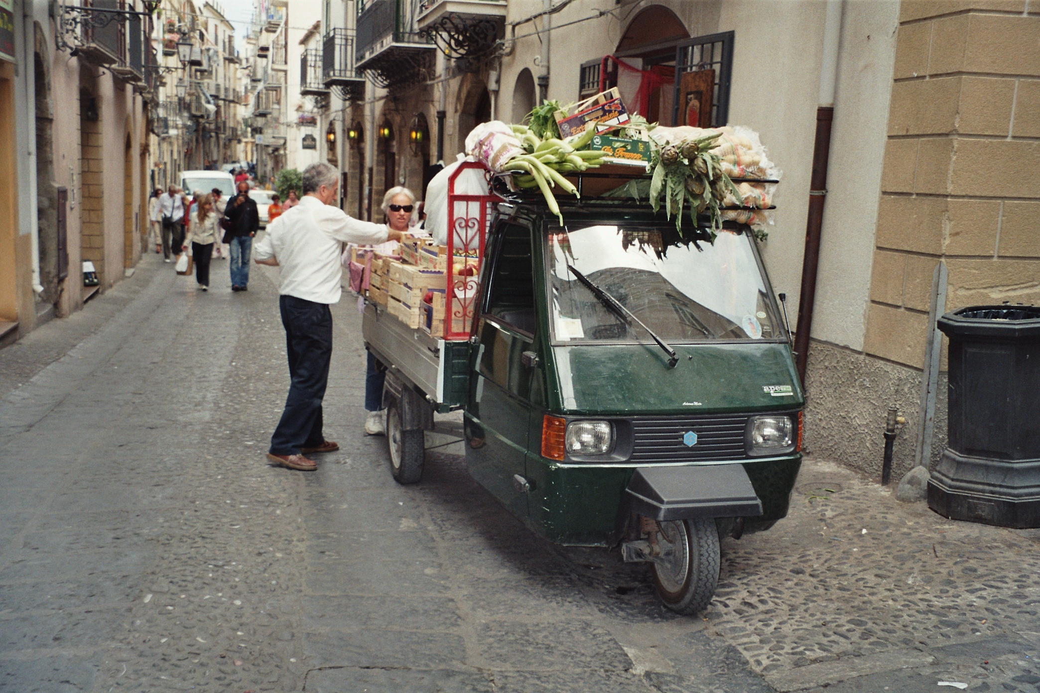 Frische Früchte in Cefalù