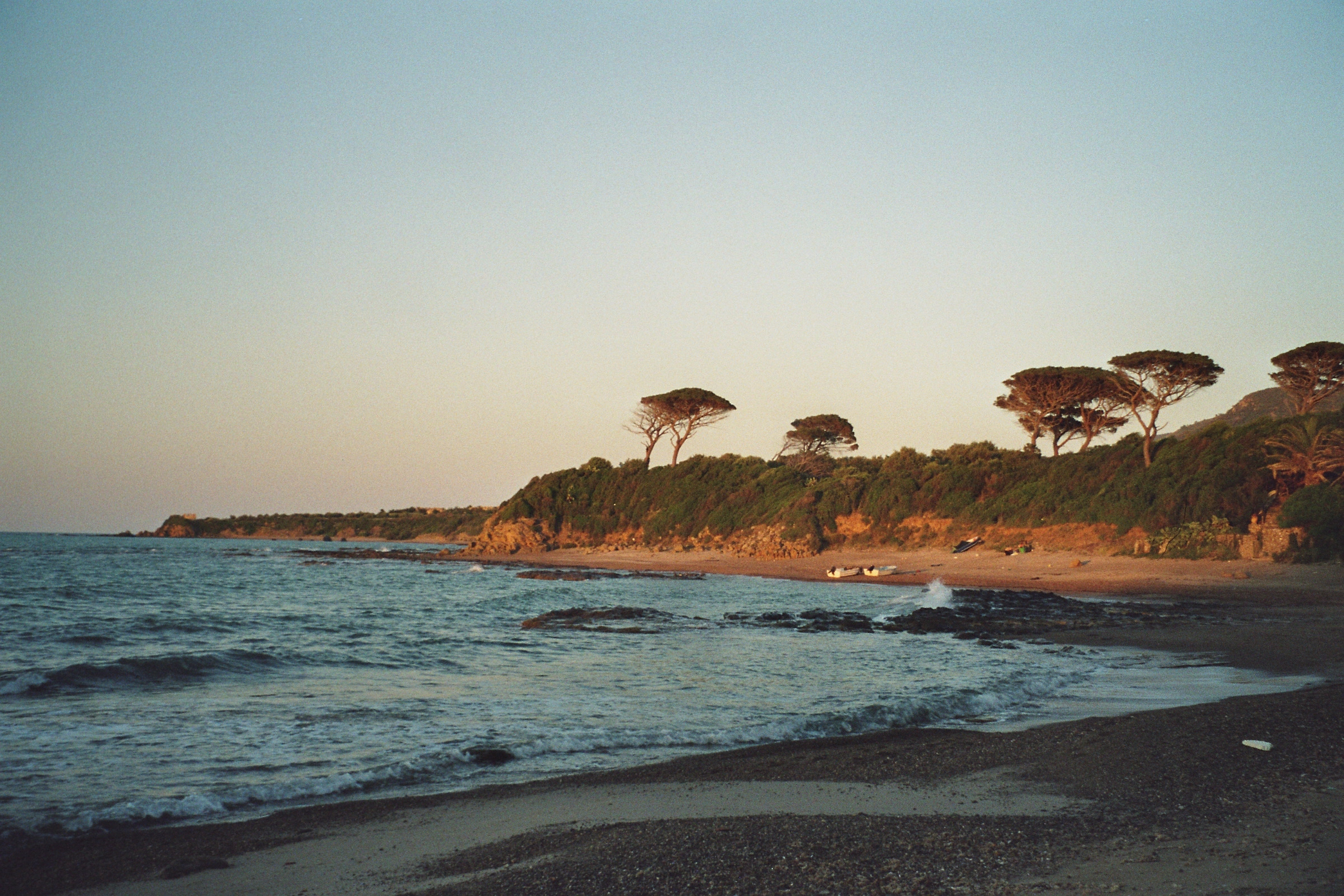 Unser Privatstrand bei Cefalù