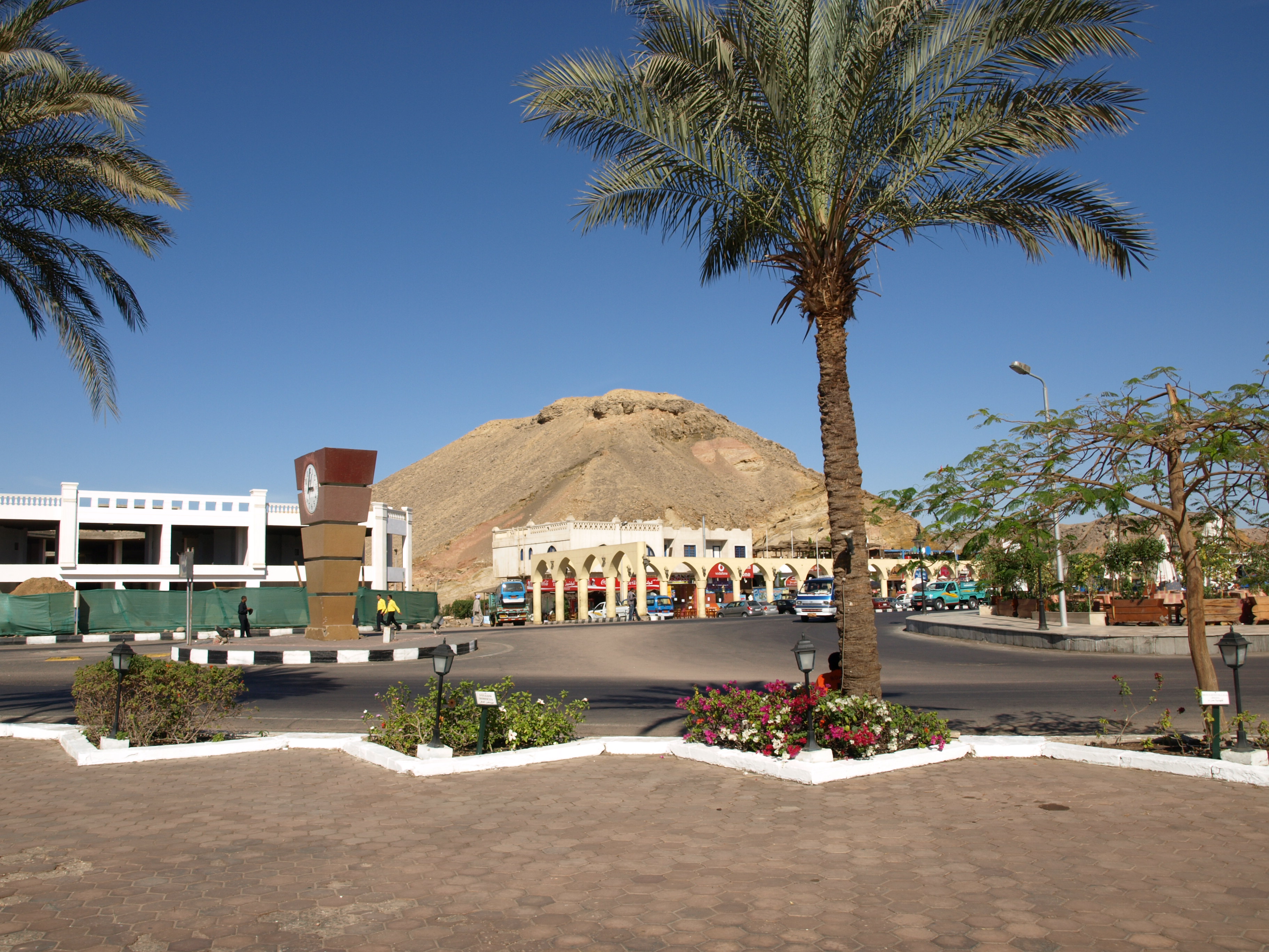 Old Market von Sharm El Sheikh
vom Ibero Hotel Palace her gesehen