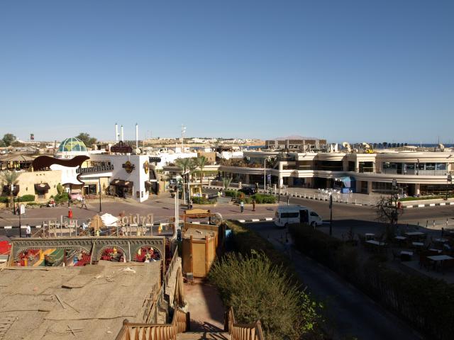 Naama Bay von hinten