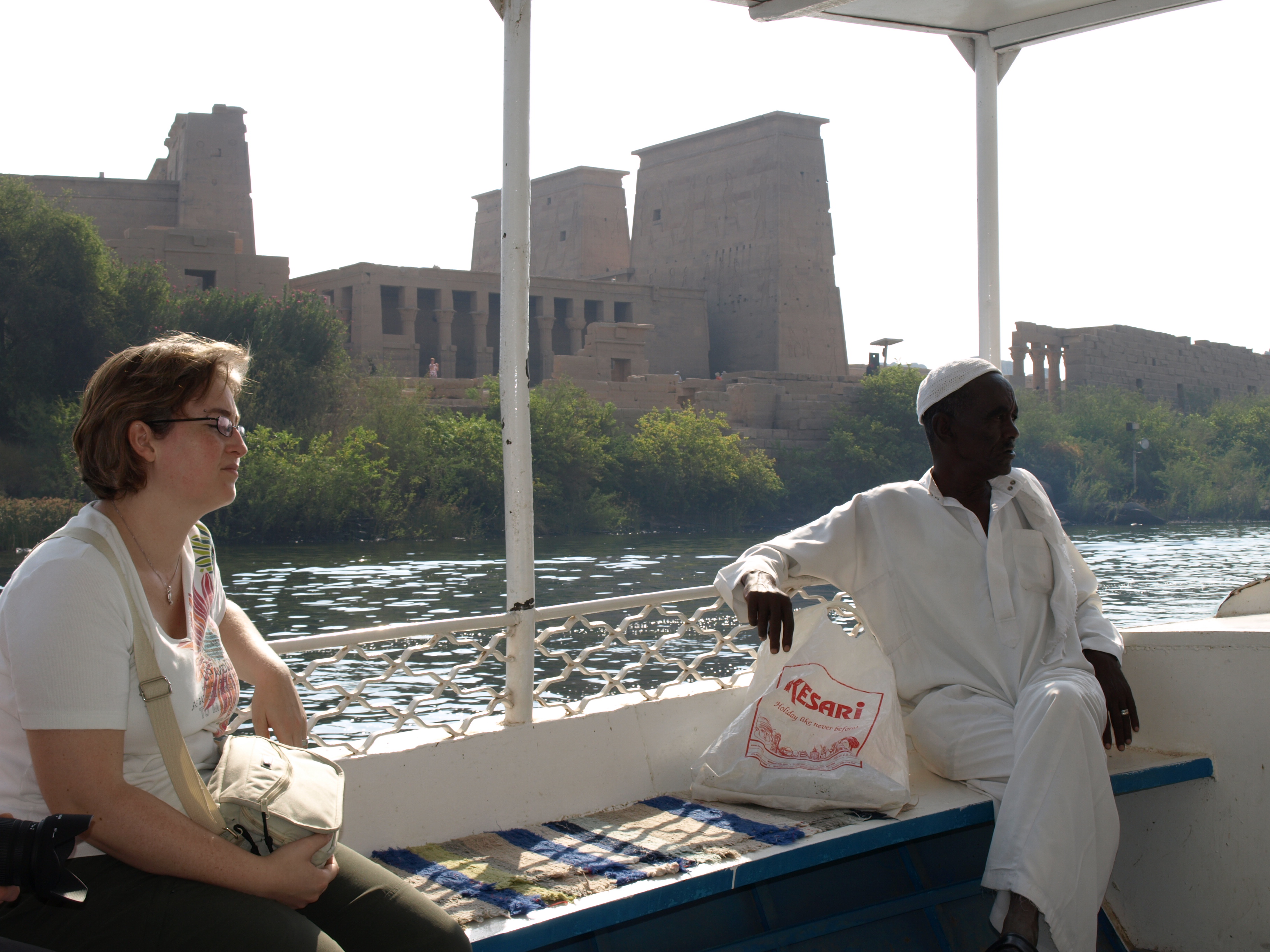 Philae Tempel
vom Wasser her