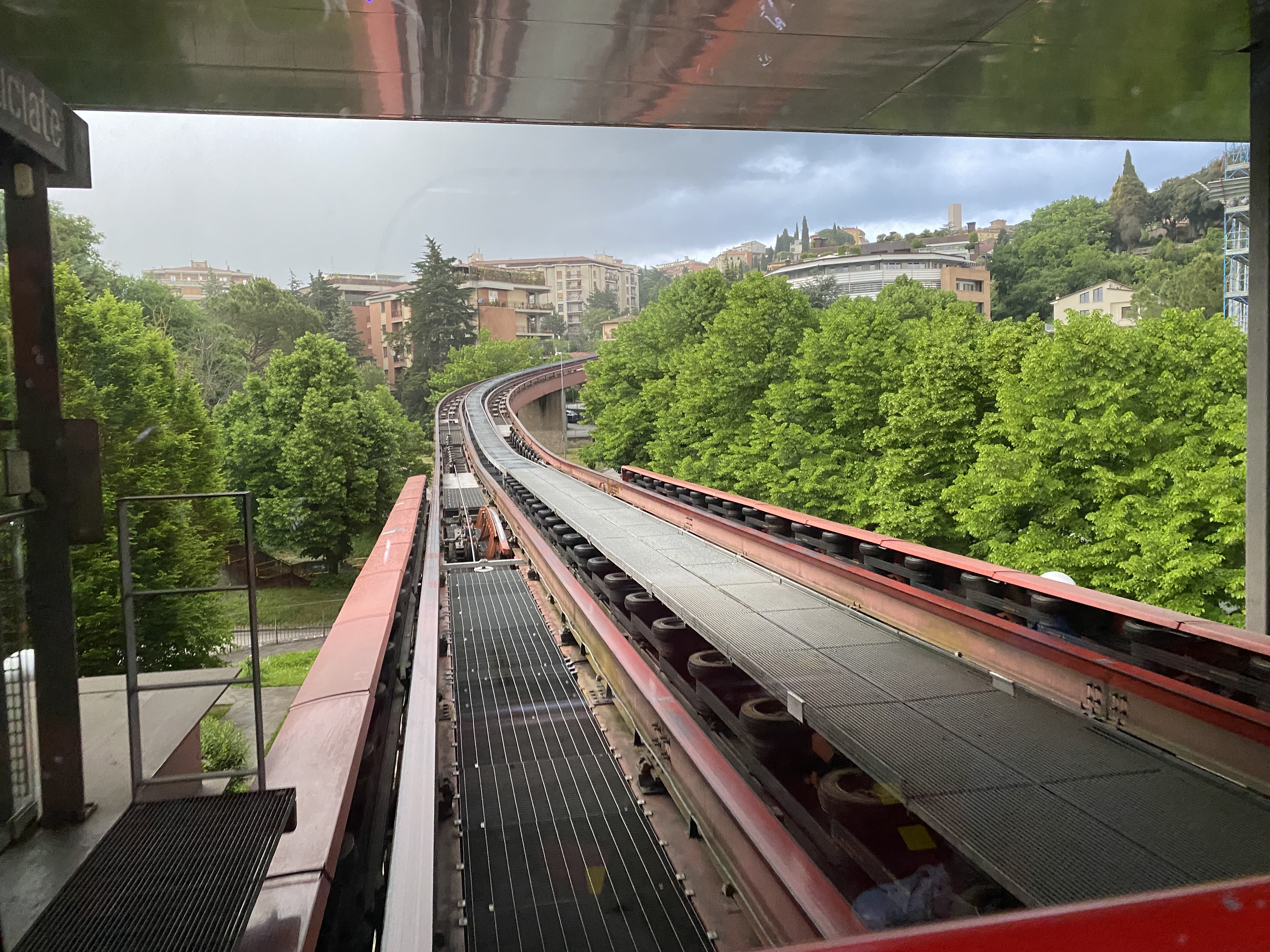 Seilbahn vom Parkplatz zur Altstadt