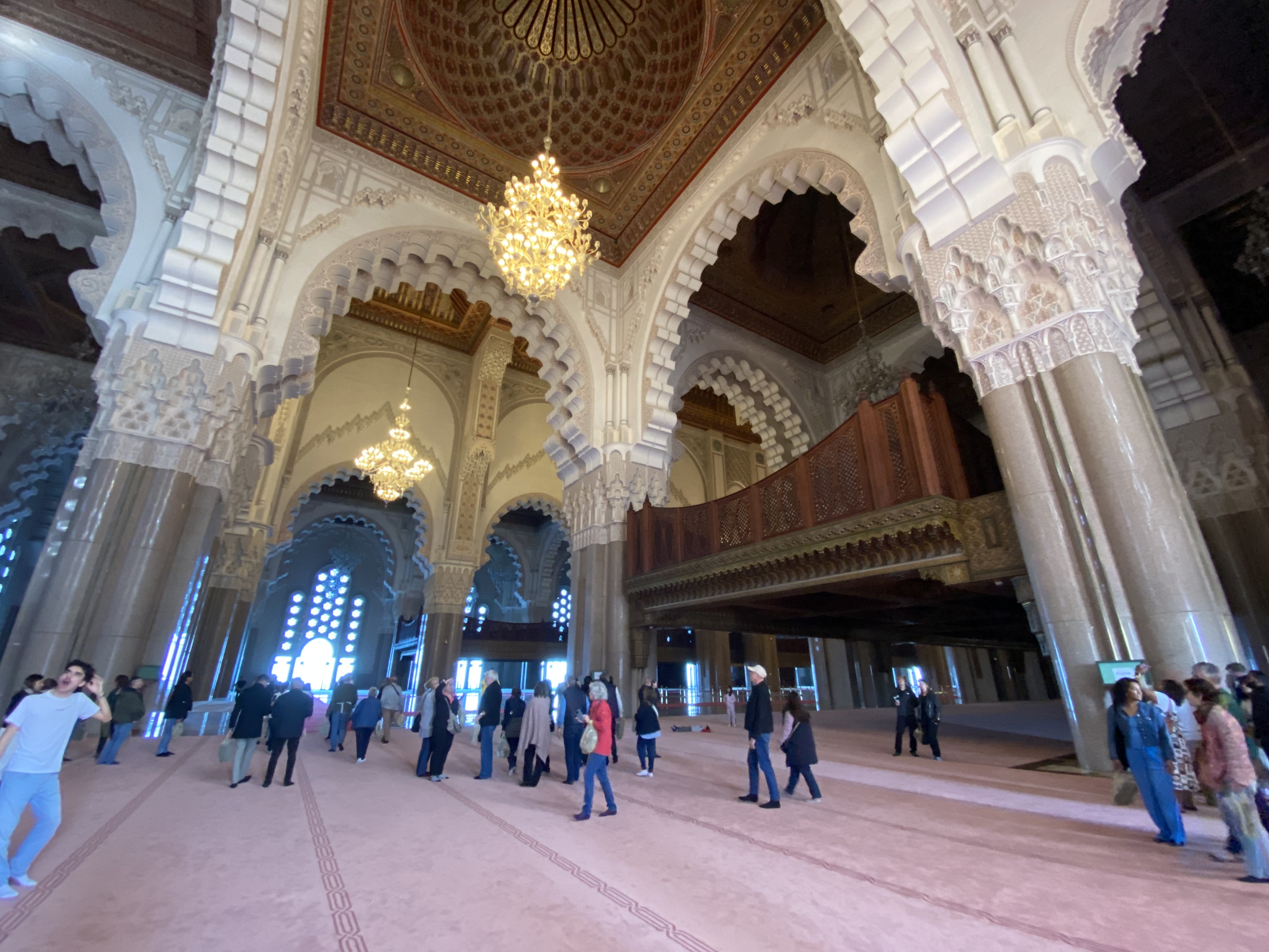 Inneres der Hassen II Moschee