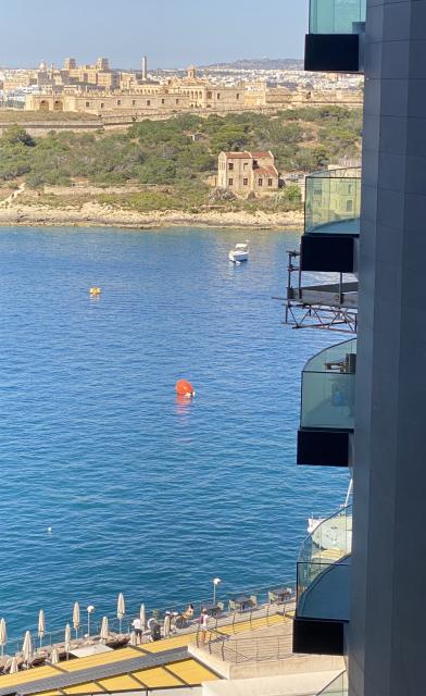 Aussicht von Hotelbalkon