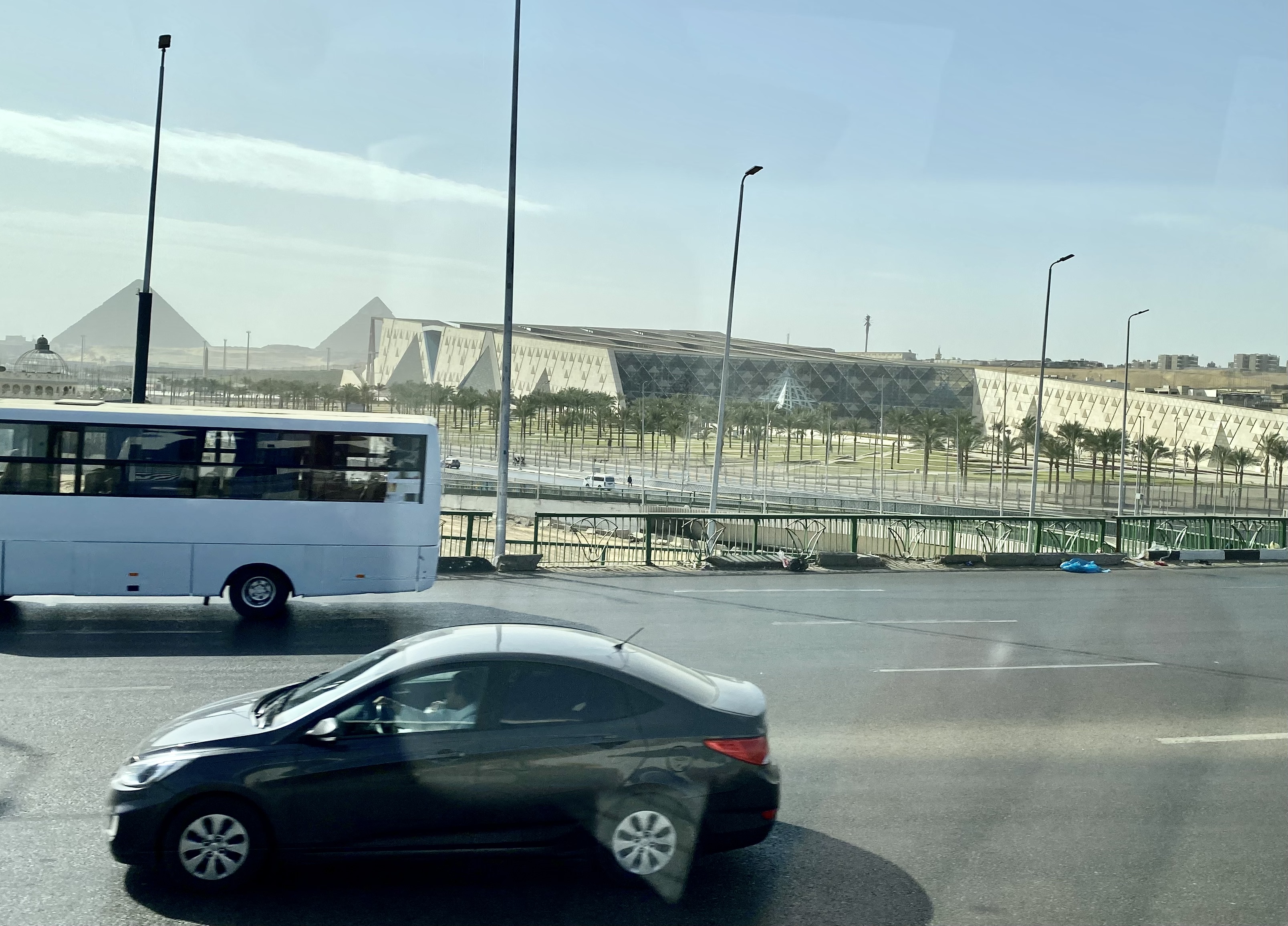 Erster Blick auf das "Grosse Ägyptische Museum"