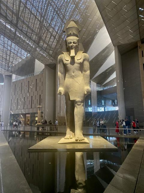 Ramses II in der grossen Halle