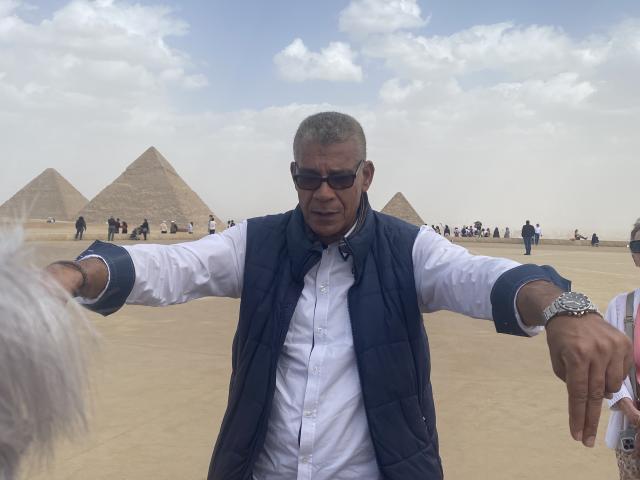 Reiseleiter in Kairo