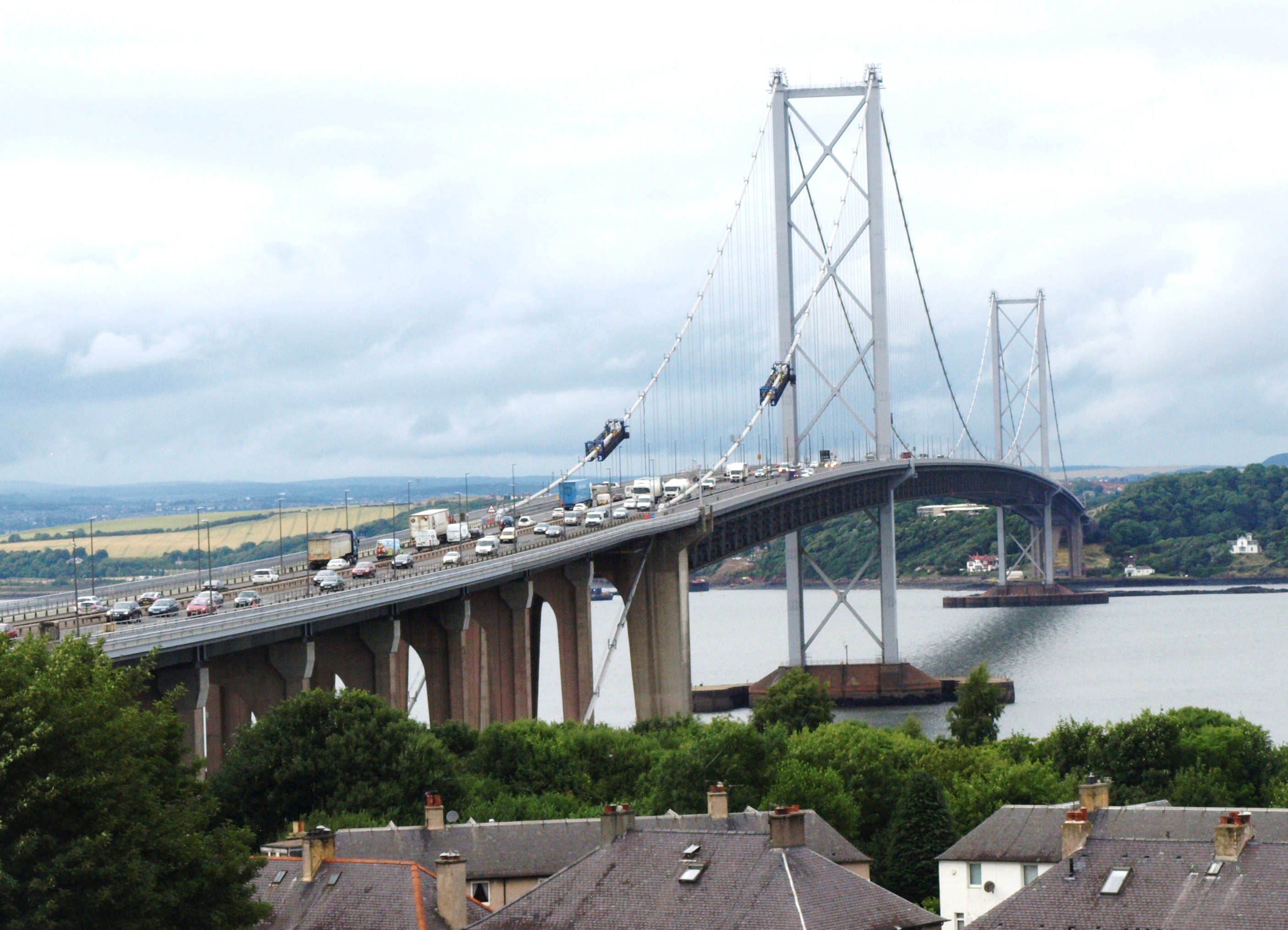 Die Autobahnbrücke