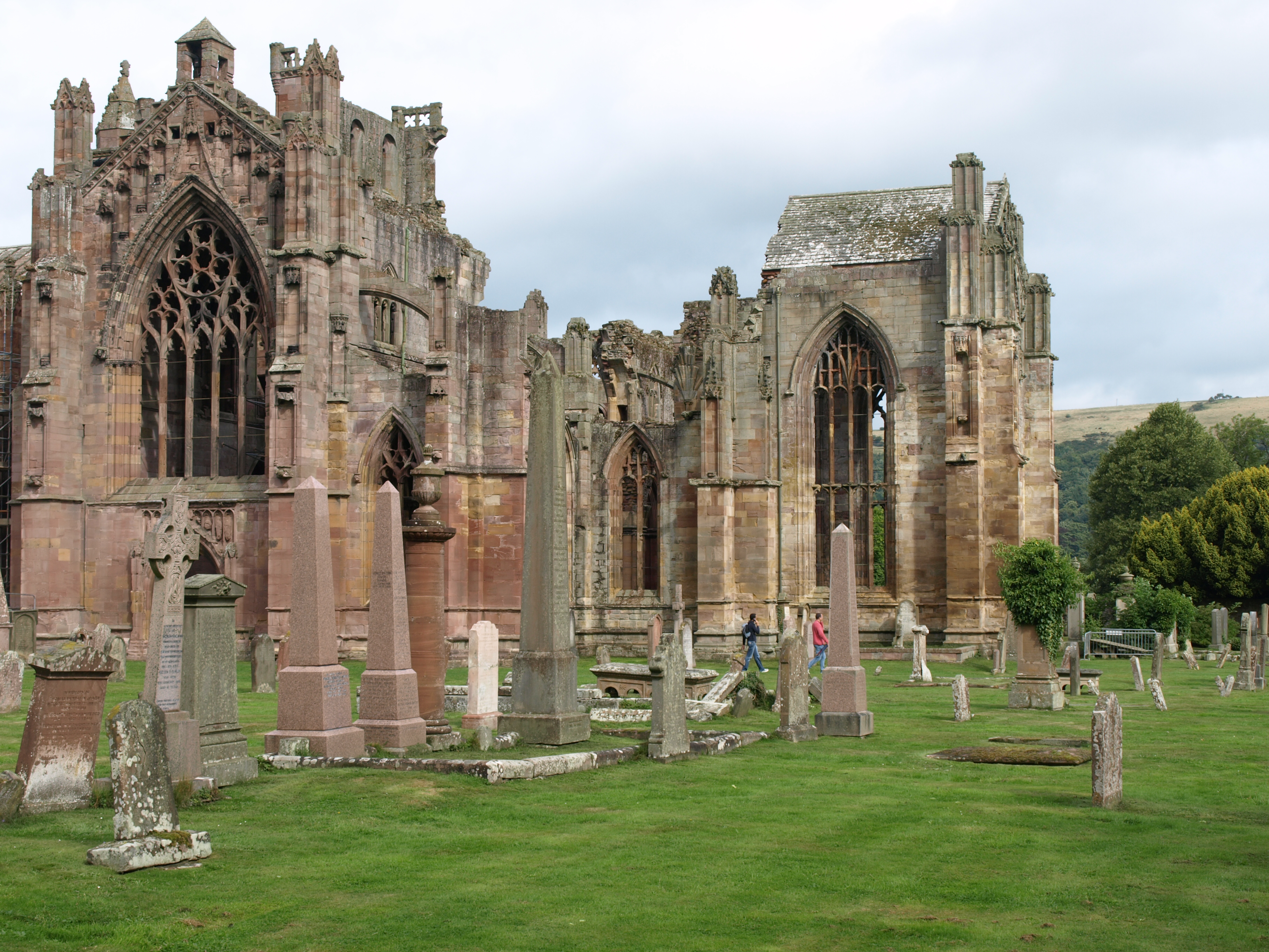 ...Melrose Abbey