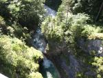 Die Pöllatschlucht mit Wasserfall