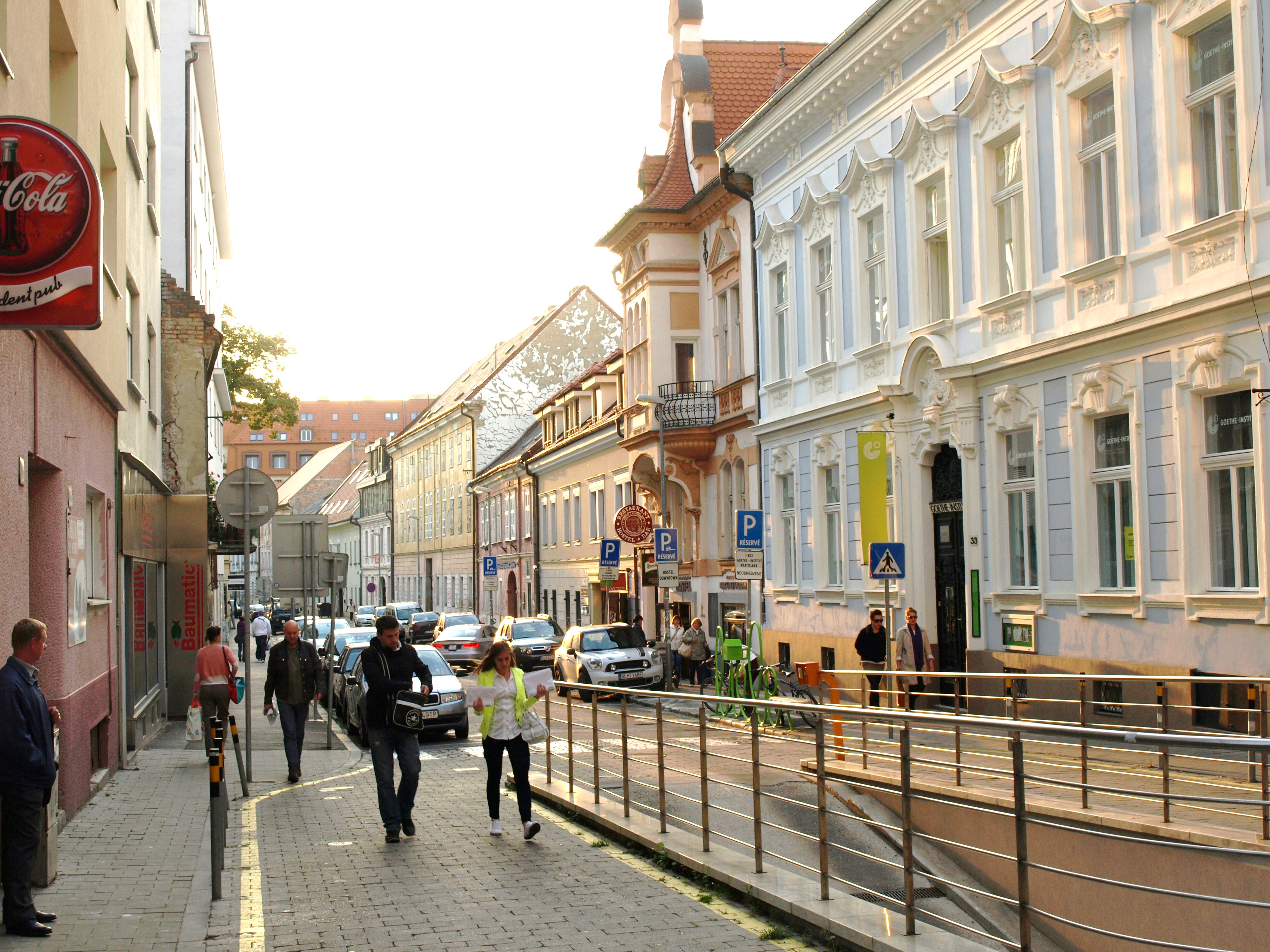 Auf dem Weg zur Altstadt