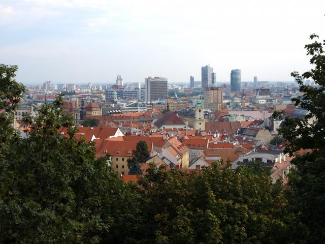 Blick über Bratislava