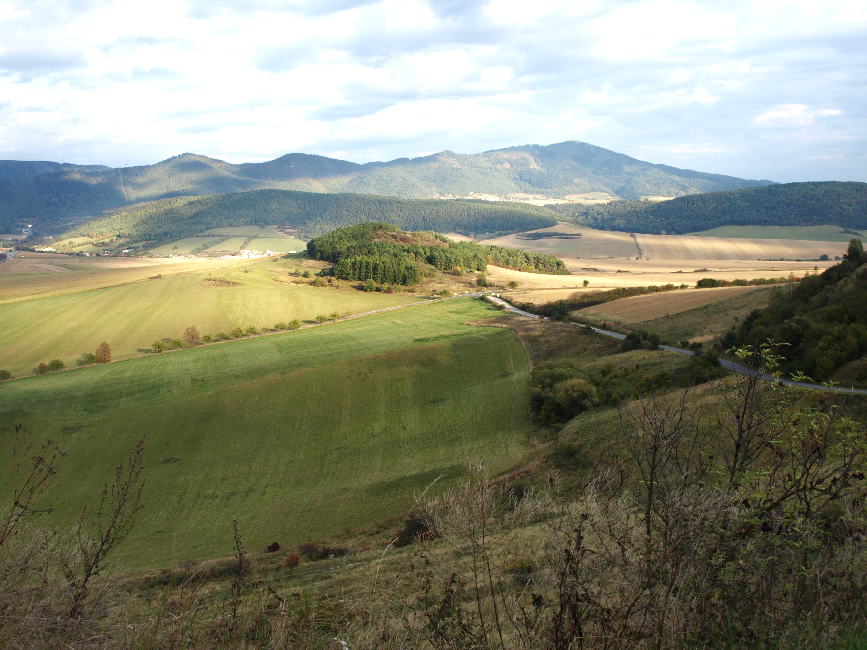 Aussicht bei Hervartov