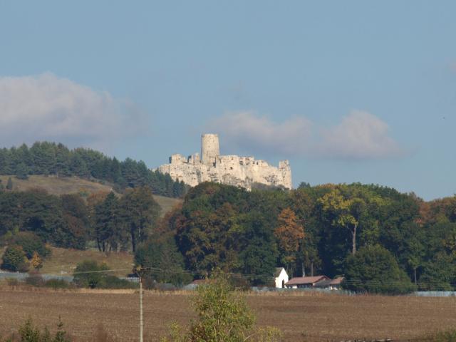 Ein letzter Blick zurück zur Zipser Burg von Zehra aus