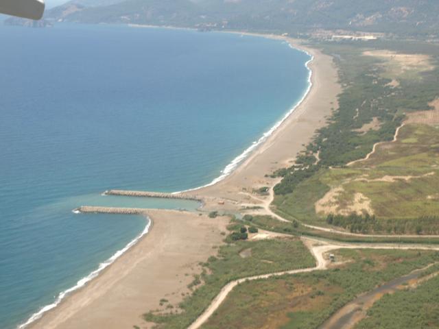 Der Strand von Dalaman.