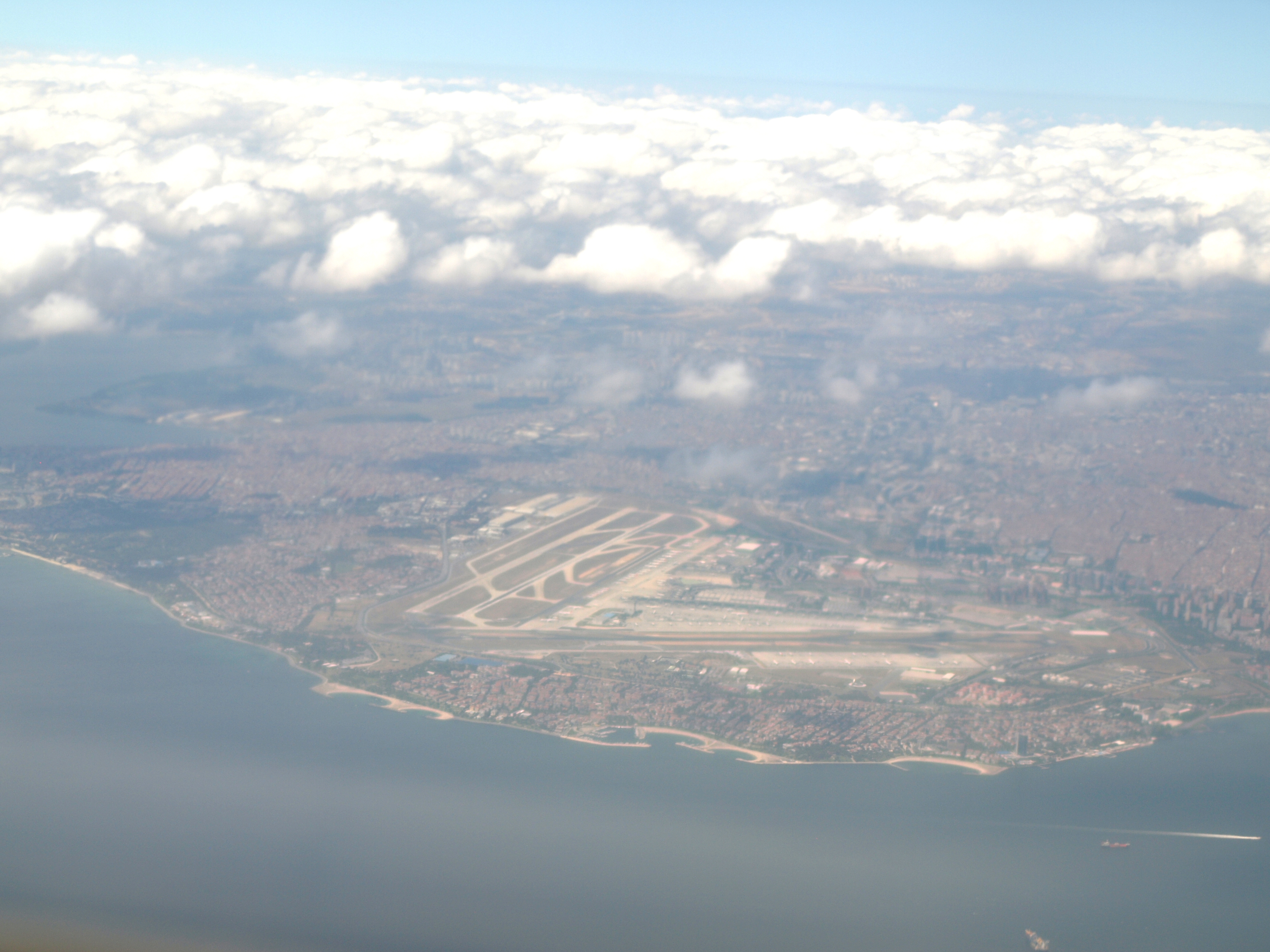 Atatürk Airport von Istanbul.