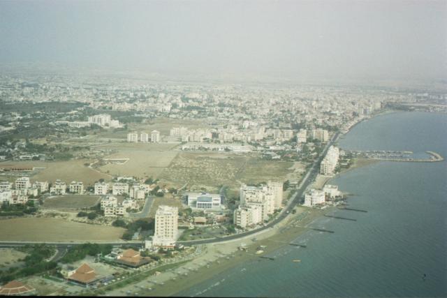 29_Rückflug, Küste bei Larnaca