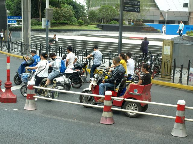 fast alle fahren elektrisch