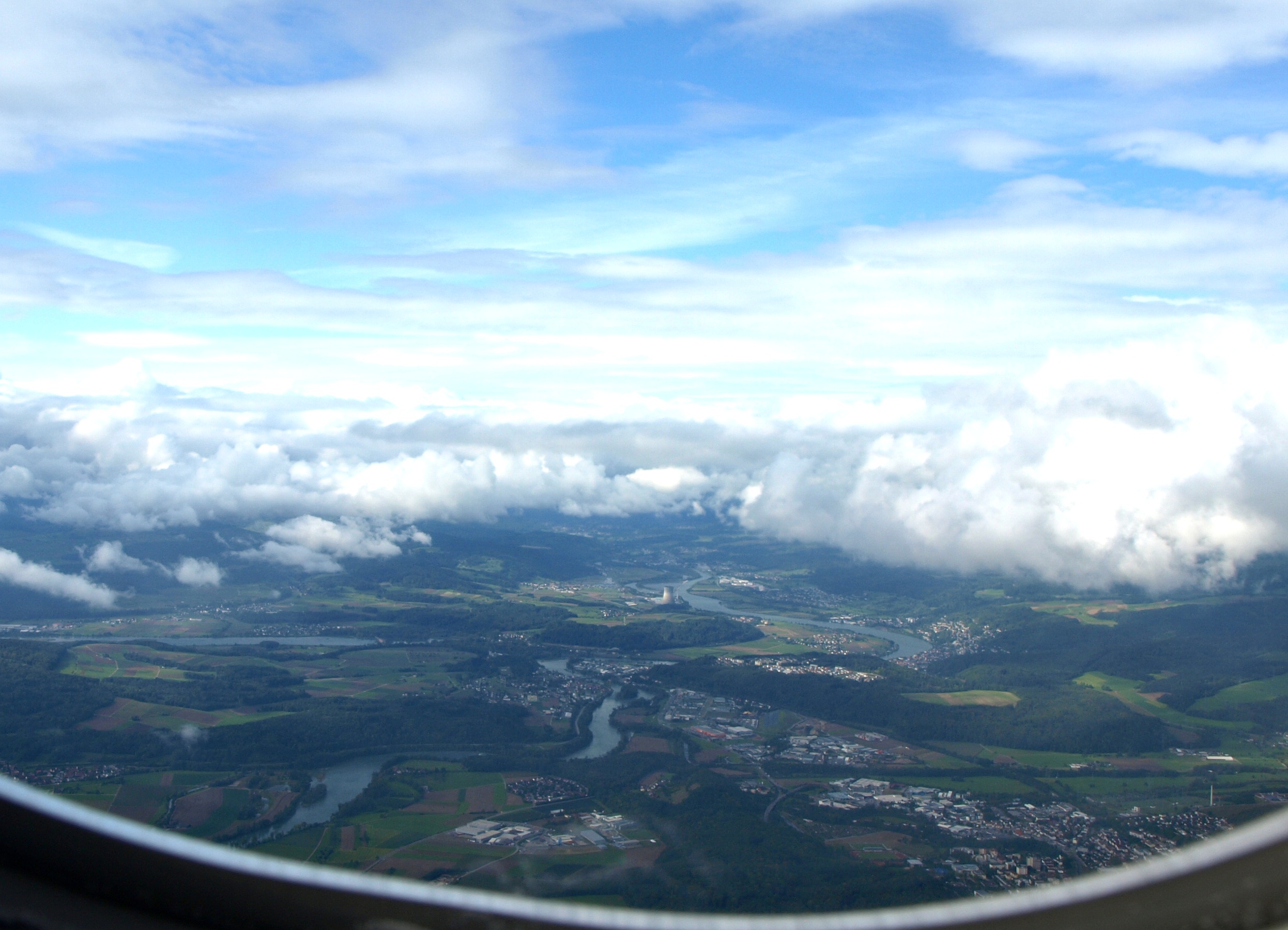 Rhein und Aare, Koblenz, Waldshut-Tiengen und AKW Leibstadt