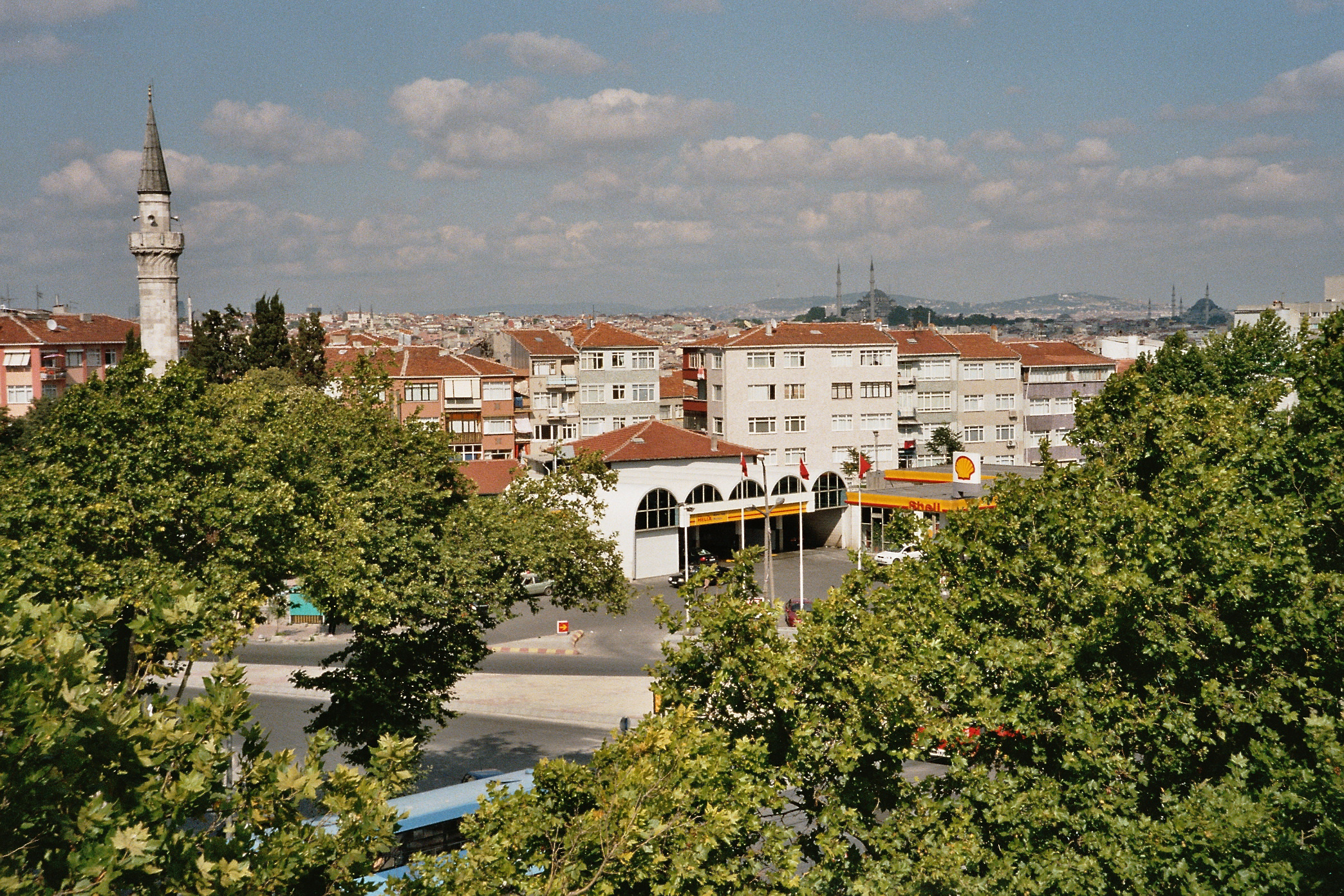 Blick aus Hotelzimmer