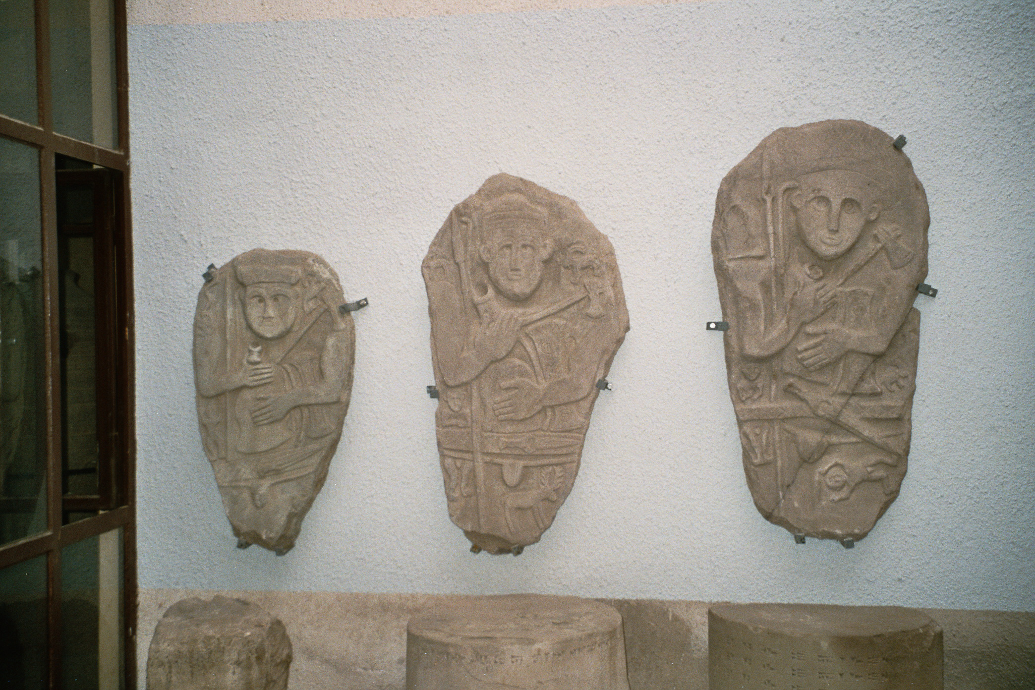 Im Hof des Archäologischen
Museum Van