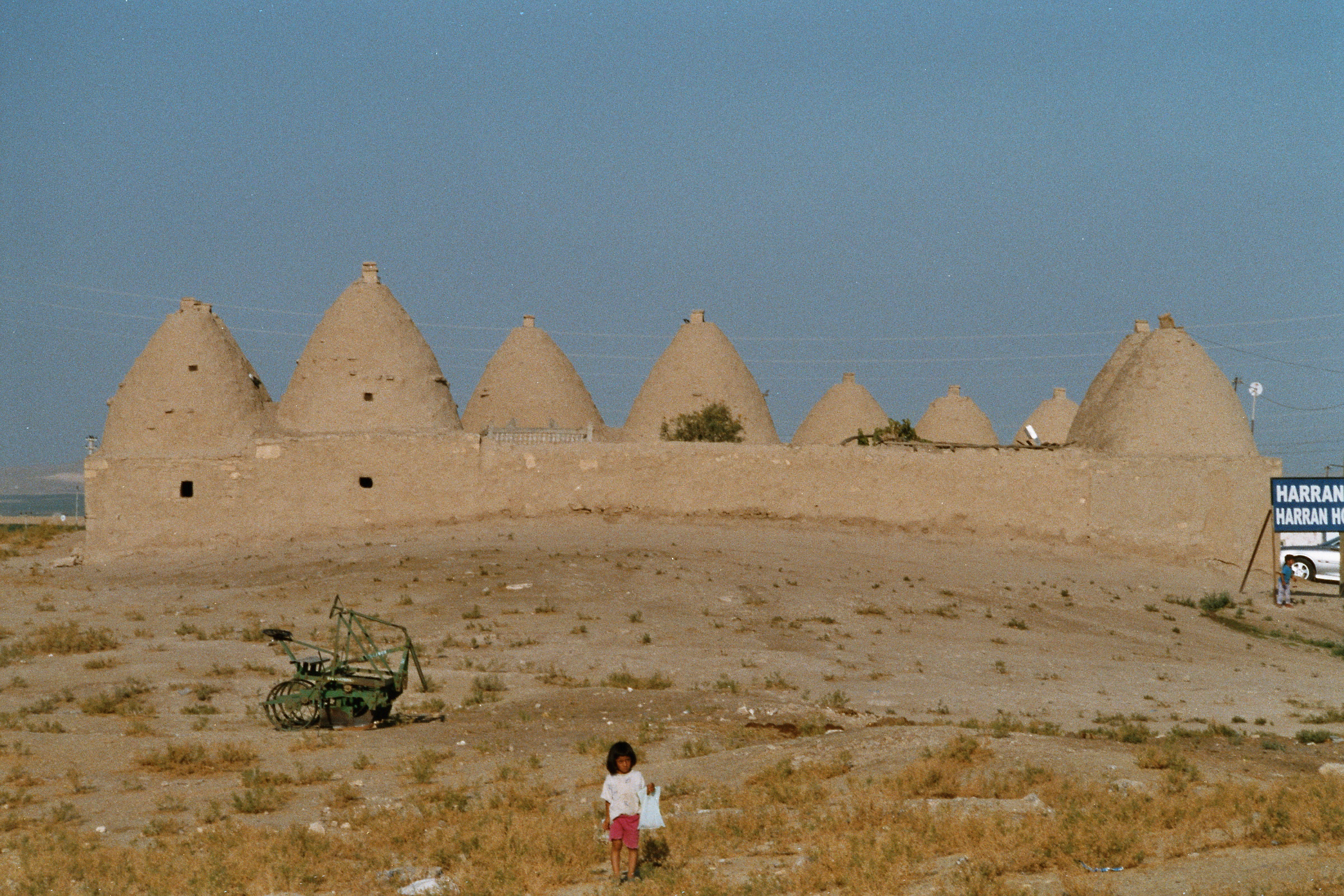 Harran die konischen Häuser