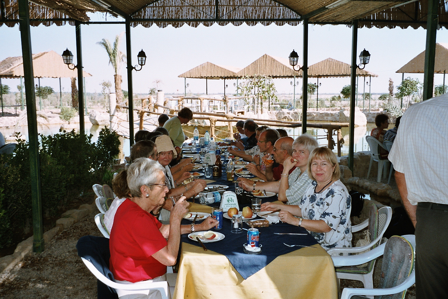 Mittagessen in Palmyra