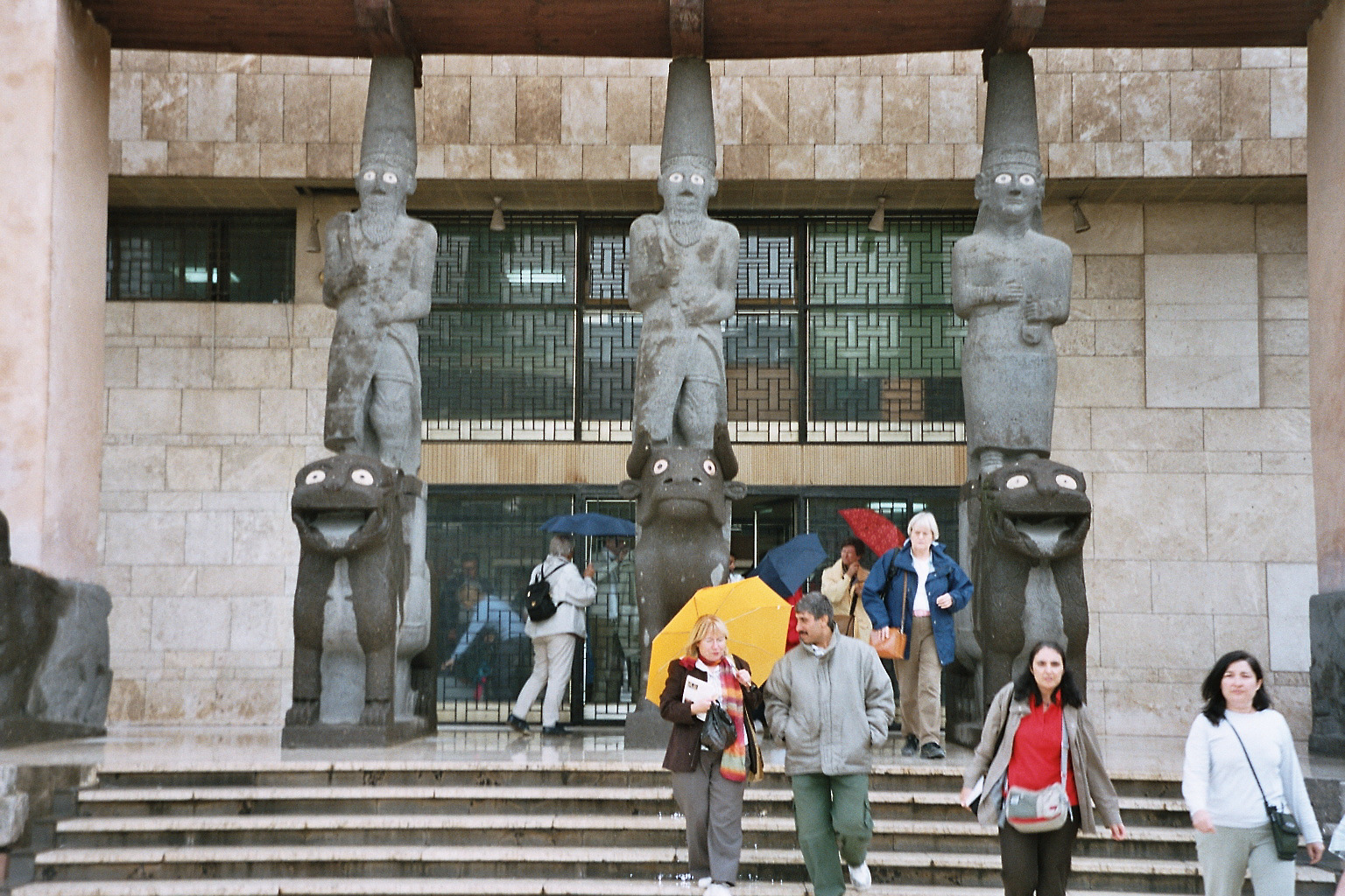 Eingang zum arch. Museum von Aleppo