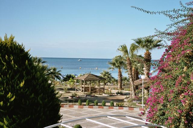 Aussicht vom Strandhotel von Latakia