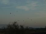 Die Heissluftballone nutzen die noch "kühlen" Temperaturen des frühen Morgens.
Wir sind unterwegs zum Tal der Könige