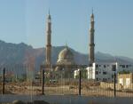 Moschee auf der Fahrt zum Flughafen