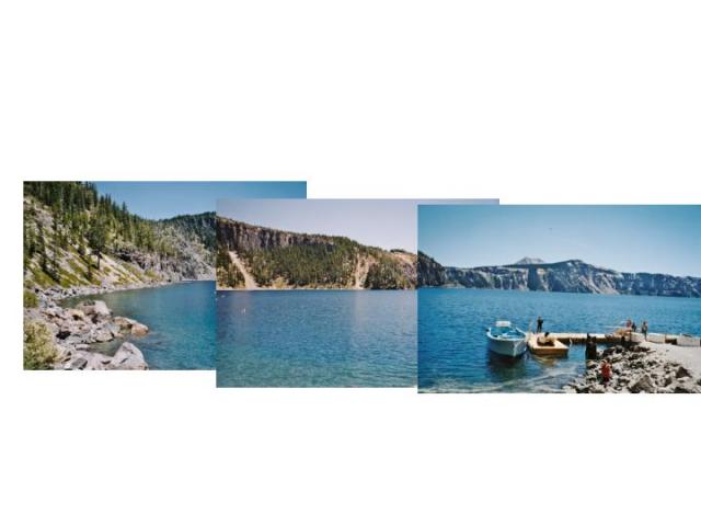 Panorama Crater Lake