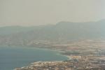 Blick vom Feuerwachpossten auf Akamas
über die Bucht von Polis