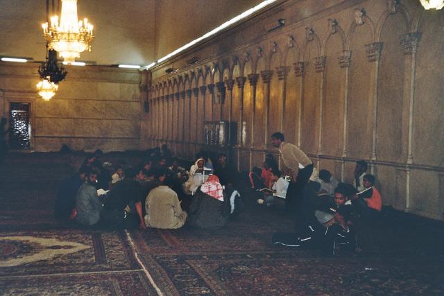 In der Omayaden Moschee
Gläubige