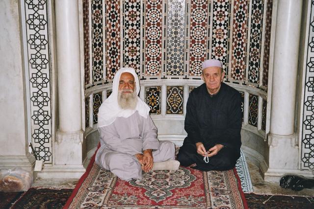 In der Omayaden Moschee
Würdenträger