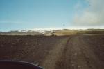 Die "Strasse" hinauf zum Gletscher
Myrdalsjökull